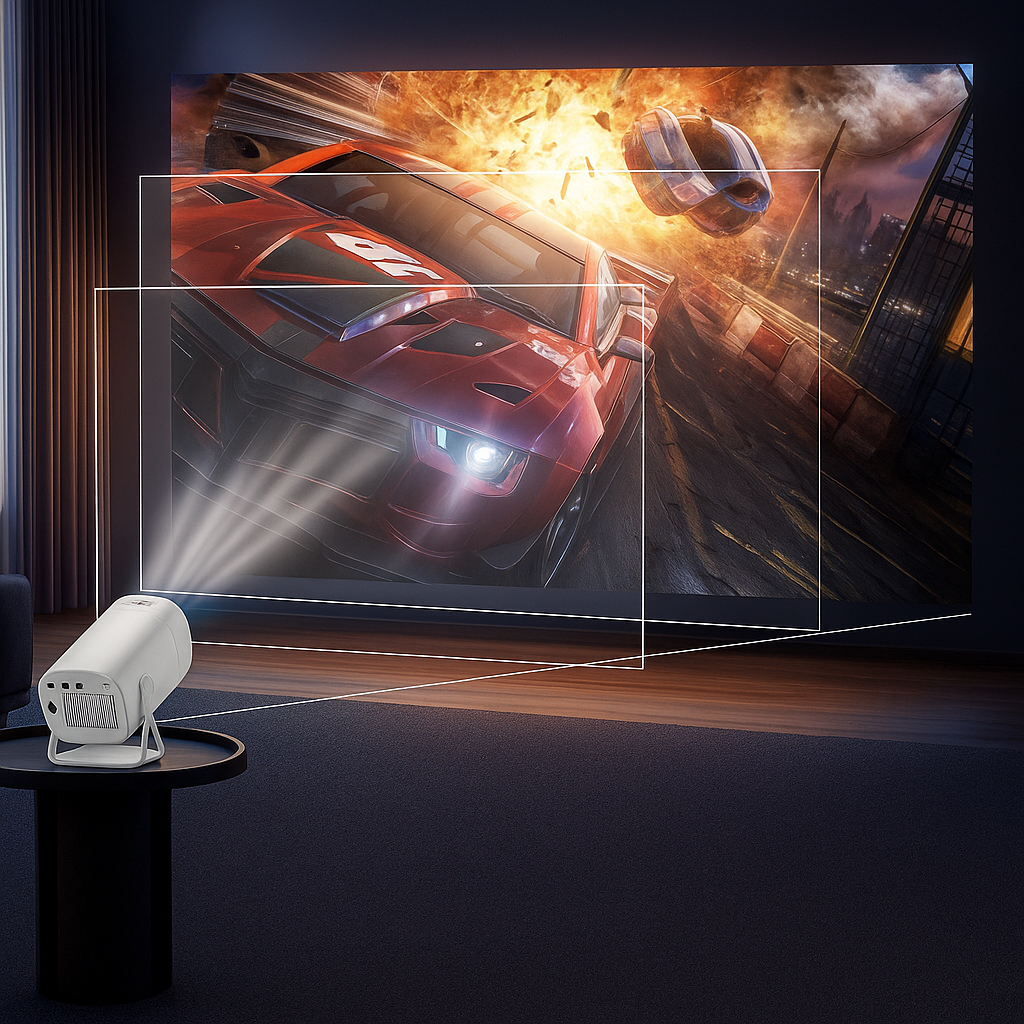 INFINITY VISIONPLAY™ - Przenośny Projektor Do Filmów i Gier